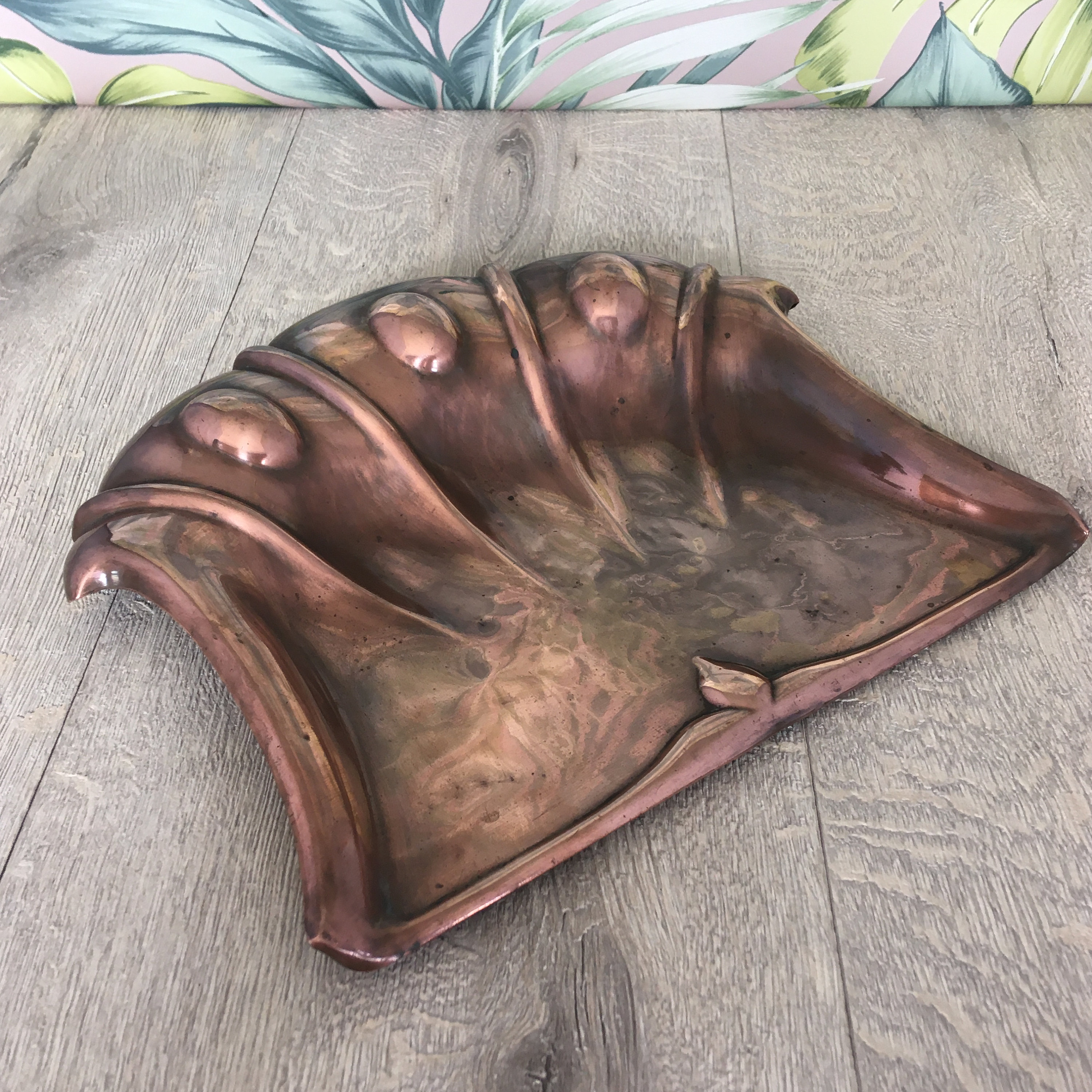 Beldray Art Nouveau copper crumb tray Arts and Crafts Etsy