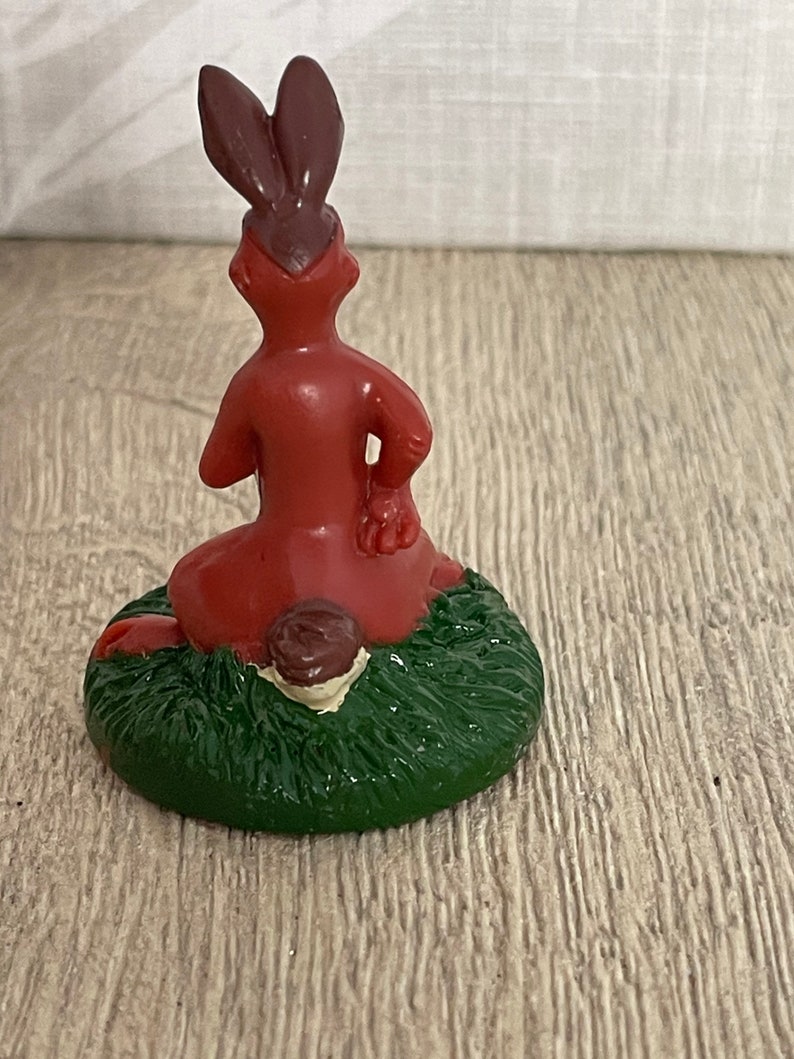 Collectable Cadburys Caramel Bunny Figurine Small Plastic Etsy