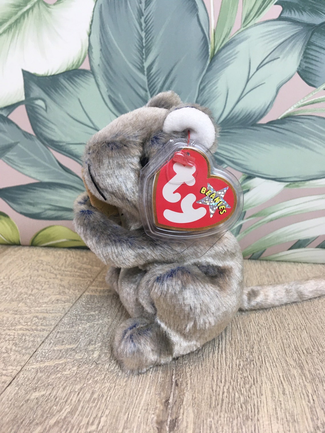 Ty Beanie Babies Cheddar plush mouse toy collectible Etsy