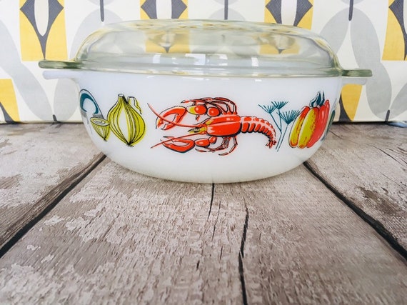 pyrex casserole dish sizes