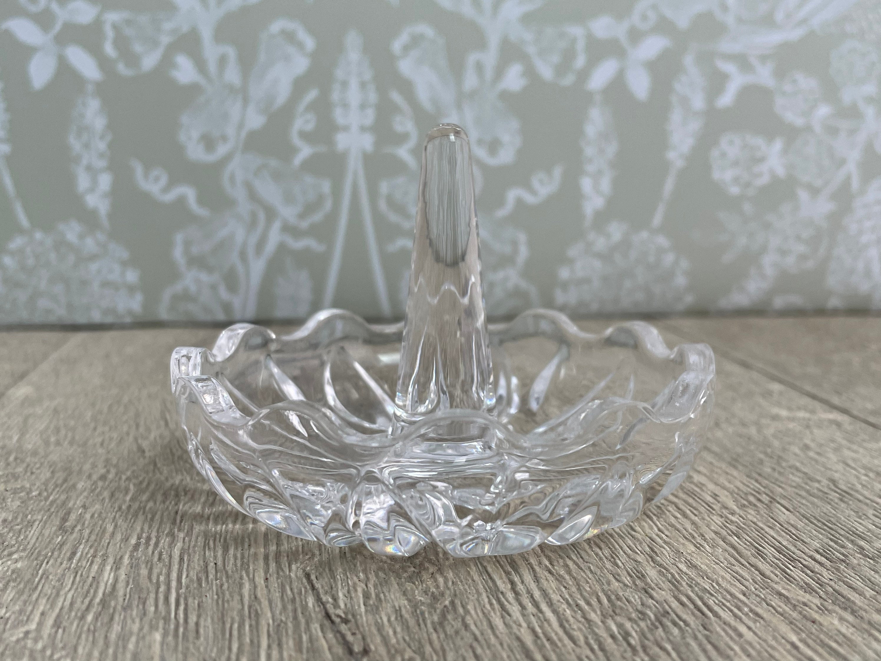 Storage & Organization Ring Dishes depression glass ring tree or stand ...
