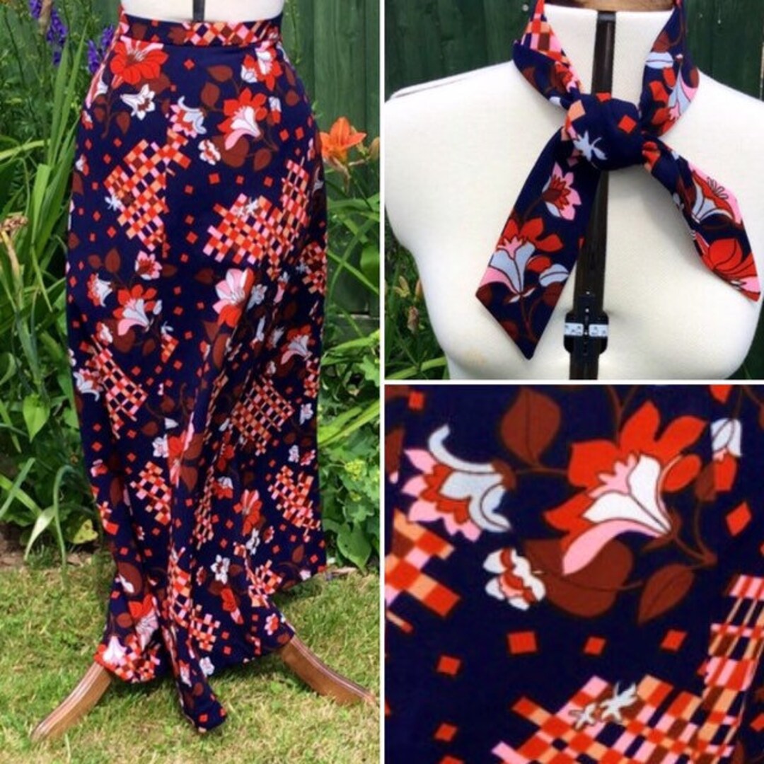 Trippy Hippie Flame Psychedelic Women's Skirt