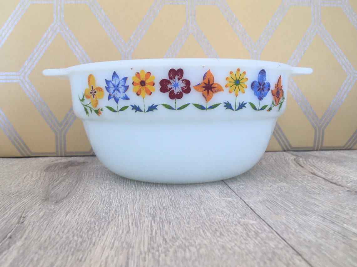 Phoenix Pyrex Floral Pudding Basin or Bowl . Etsy