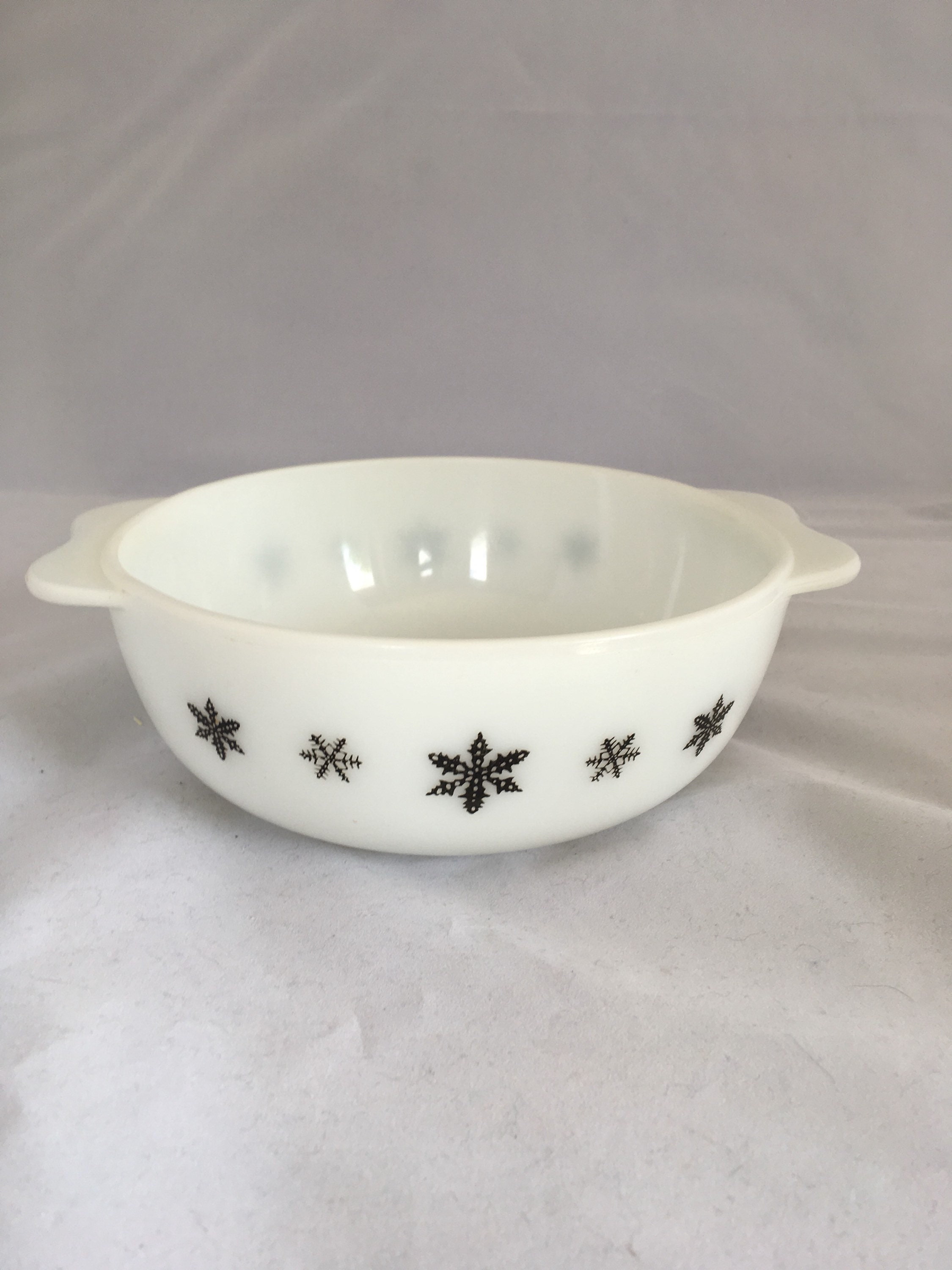 Snowflake pattern vintage JAJ pyrex easygrip casserole Etsy