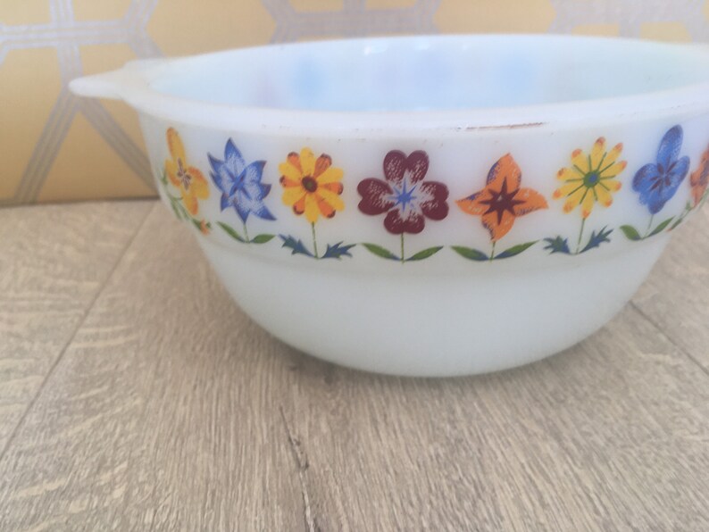 Phoenix Pyrex Floral Pudding Basin or Bowl . Etsy
