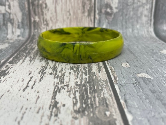 Green Plastic Bracelet