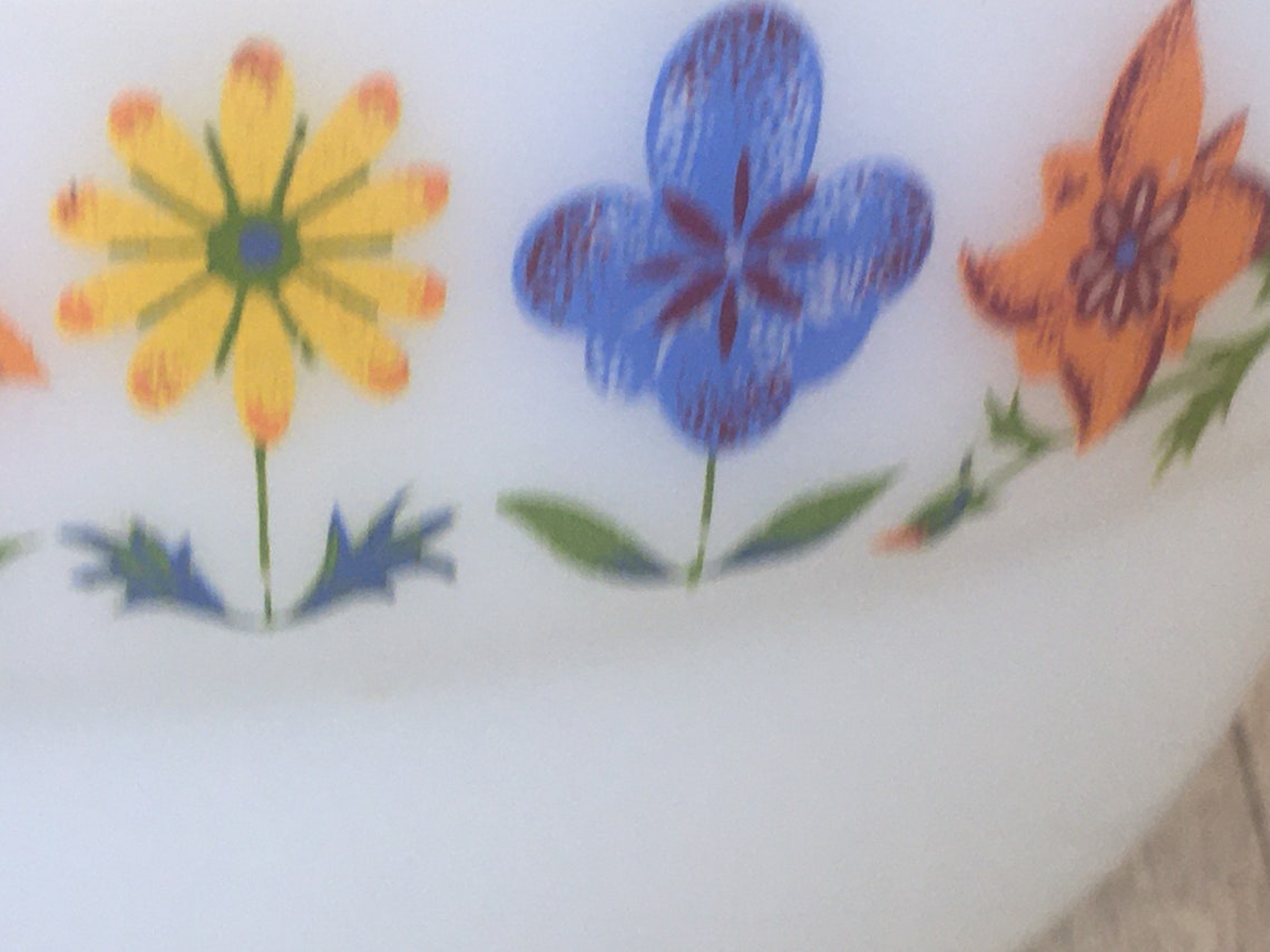 Phoenix Pyrex Floral Pudding Basin or Bowl . Etsy