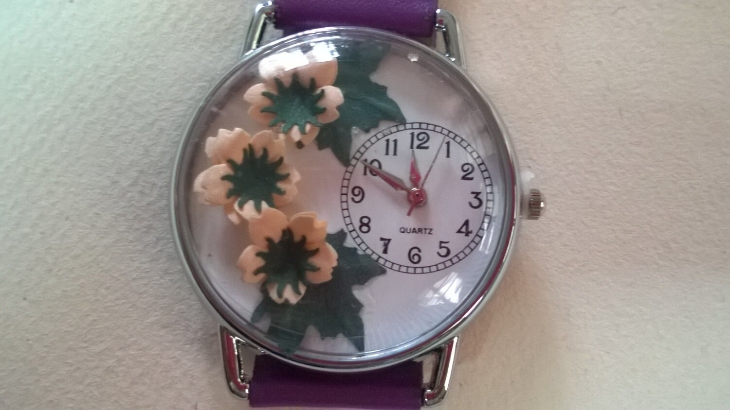 Quilled Watch Handmade Quilled Flower Accessory Gift Unique Etsy