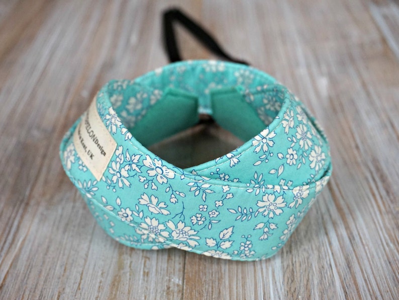 Turquoise DSLR Camera Strap Liberty Camera Strap Liberty Strap with Cap Pocket Tana Lawn Capel G Turquoise