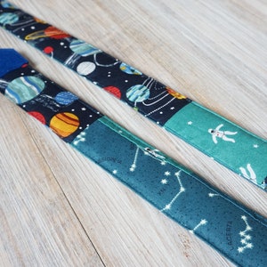Space Galaxy Camera Strap, One of A Kind DSLR Strap, Stars Planets Patchwork Crossbody Camera Strap, New Camera Gifts, Photographer Tools image 8