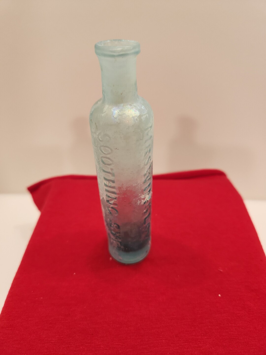 Antique Mrs Winslow's Soothing Syrup Bottle Etsy