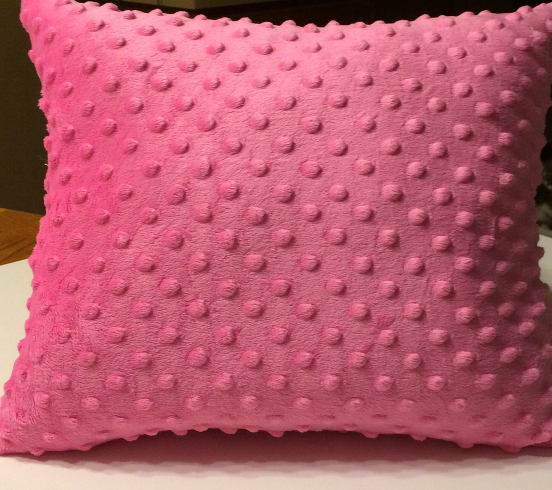 Minky Pillow, Minky Toddler Pillow, Minky Travel Pillow, Travel Pillow