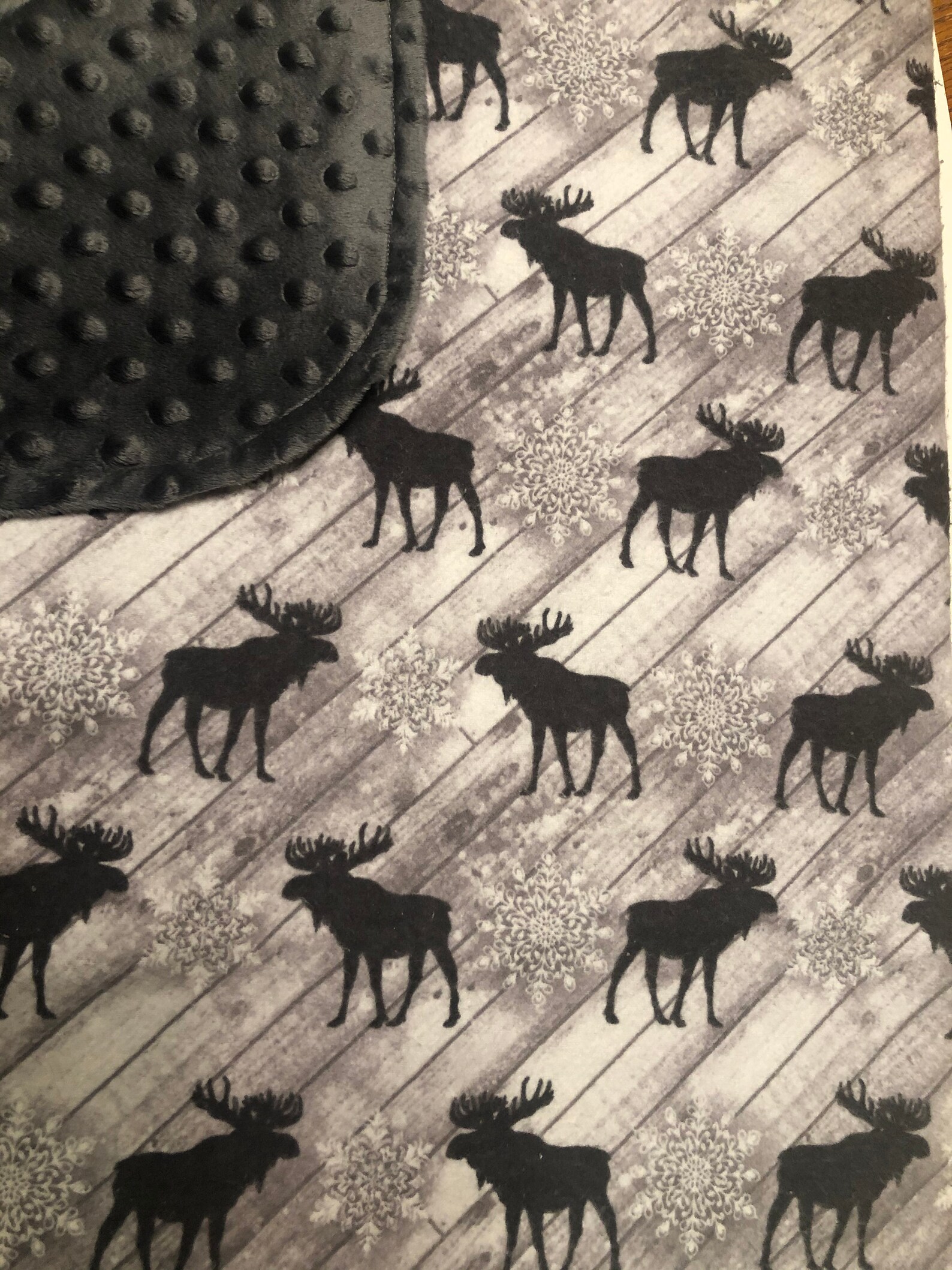 Hunting Baby Blanket Minky Baby Blanket Boy Baby Blanket Etsy