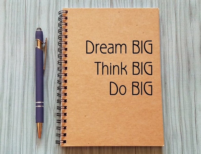 Dream big motivation image