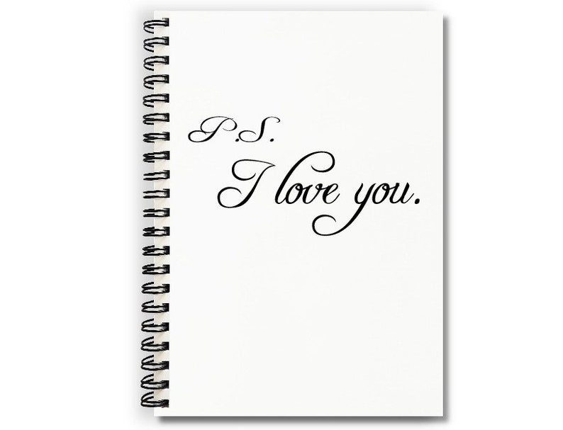 Writing Journal Love Diary P.S. I Love You 5 X 7 Journal Etsy