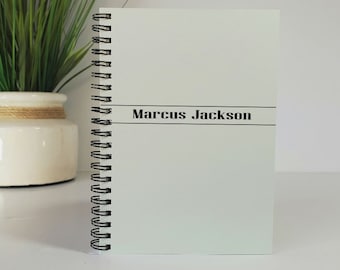 Personalized Notebook, [Custom Name] - 5 x 7 Journal, Diary Journal, Notebook, Gift, Niagara