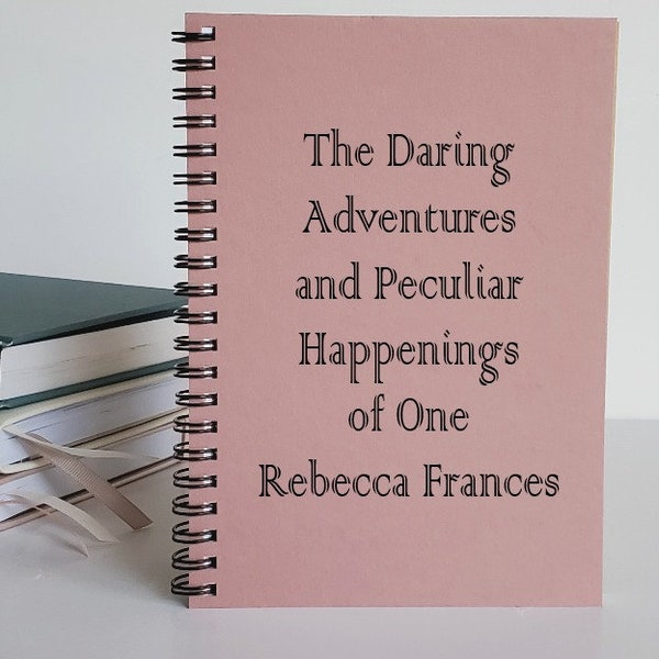 Personalized Adventure Notebook, Daring Adventures Journal, Personalized travel Notebook, Journal for Women, Coworker Gift