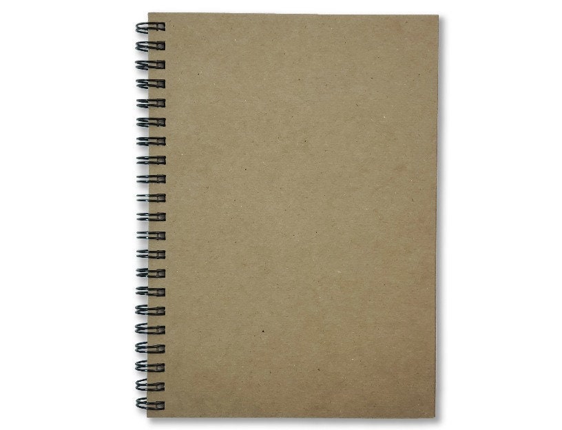 Spiral Unlined Notebook with Pen - China Sketchbook, Notebook