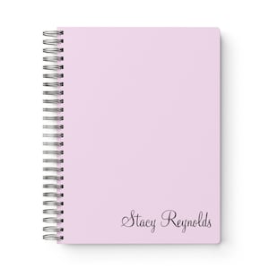 Personalized Notebook, [Custom Name] in Lower Corner - 5 x 7 Journal, Writing Journal, Notebook Author Gift Writer