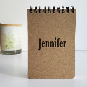 Personalized Spiral Memo Notepad, Small 3.5 x 5 Notepad, Memo Pad - To Do List, Mini Reporter Notebook,  Memopad, Pocket Notebook