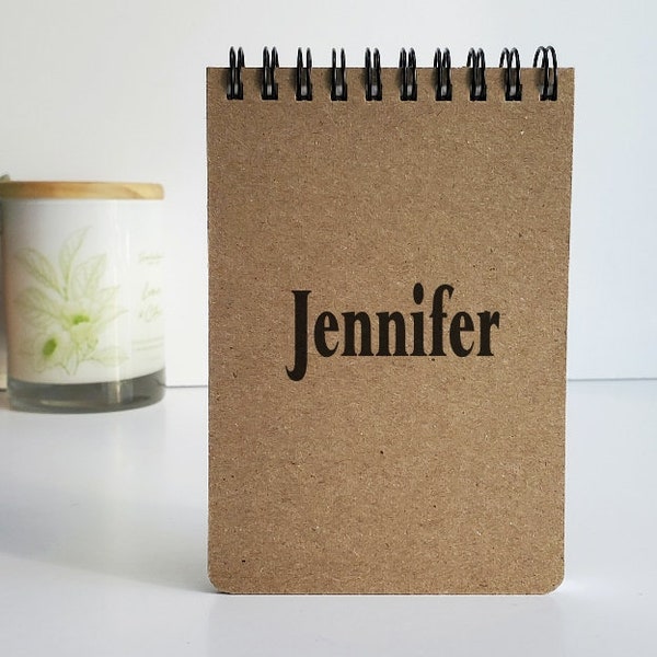 Personalized Spiral Memo Notepad, Small 3.5 x 5 Notepad, Memo Pad - To Do List, Mini Reporter Notebook,  Memopad, Pocket Notebook