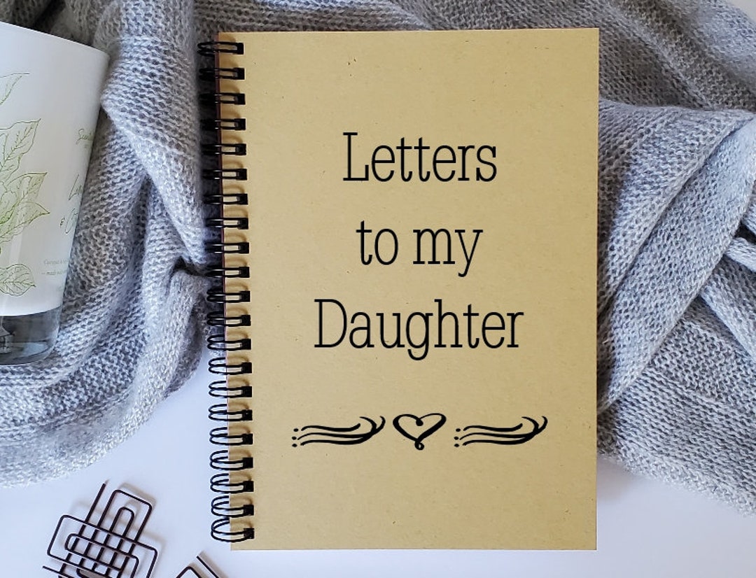 Letters to My Daughter Notebook Journal Gift From Mother - Etsy