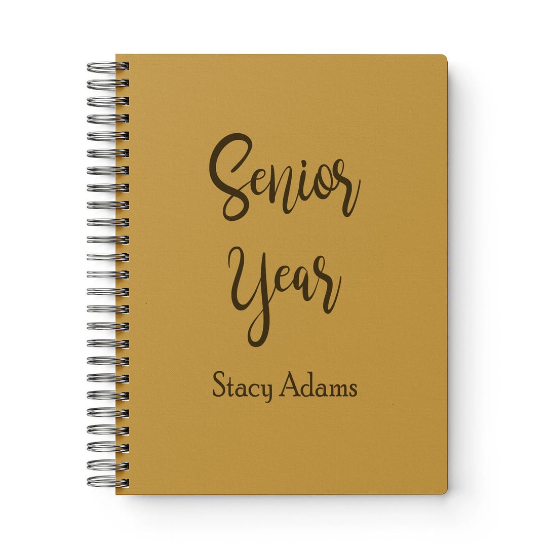 Senior Year Graduation Notebook for Seniors Memory Scrapbook for High ...