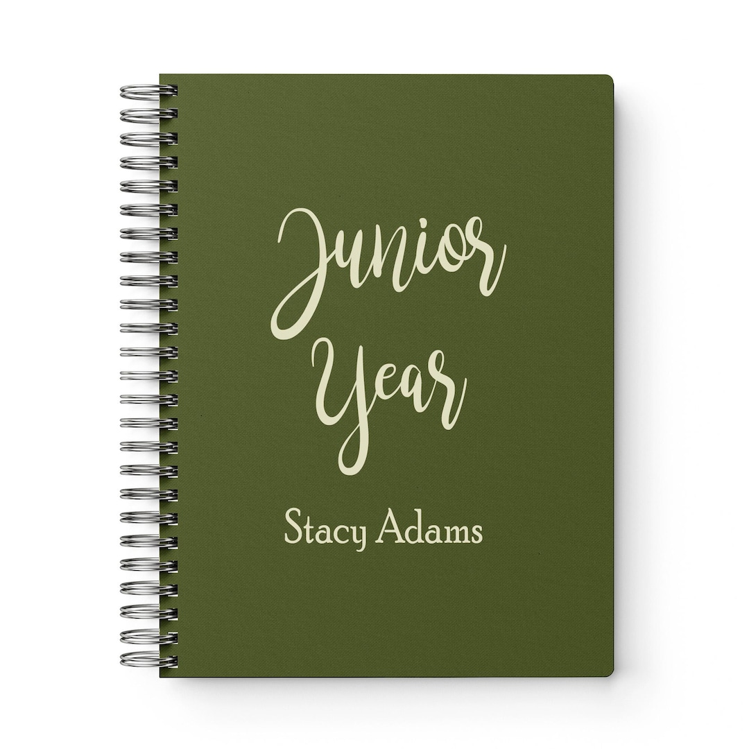 Jr. High Notebook Writing Journal, Junior Year Notebook, Sketchbook, Scrapbook, High ...