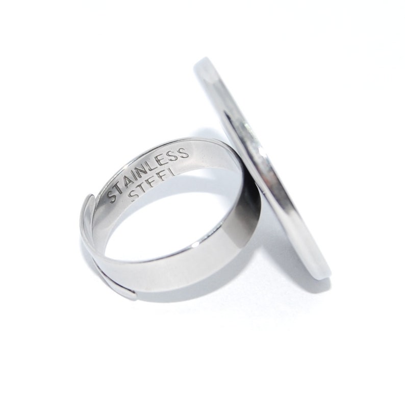 25mm Stainless Steel Ring Base - Etsy