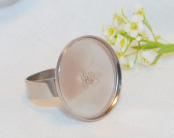 Stainless Steel Ring Base 20mm