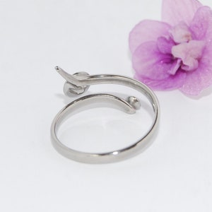 Stainless Steel Double Chaton Ring Base Blanks (3-5mm) - Etsy