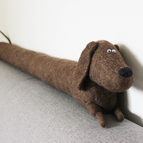 dachshund door draft stopper