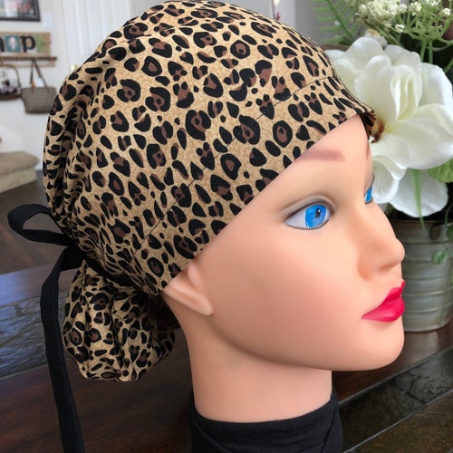 Scrub Hat by Kimkaps Surgical Hat Bouffant Scrub Cap  display picture 2