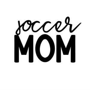 Fußball Mom Aufkleber, Fußball Aufkleber, Custom Car Aufkleber, Geschenk für Mama, Muttertagsgeschenk, Weihnachtsgeschenk, Fußballfan, Fußballspielerin
