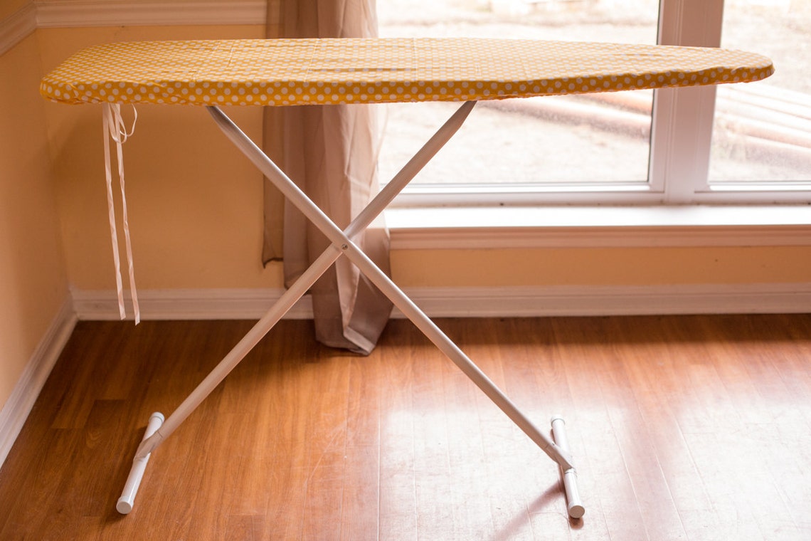 Yellow Polka Dot Ironing Board Cover custom ironing board Etsy