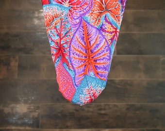 Caladium Leaves Ironing Board Cover, custom ironing board cover, personalized gift idea, birthday gift, gift for women, custom gift idea