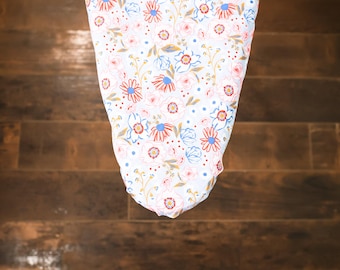 Americana Floral Ironing Board Cover, custom ironing board cover, personalized gift idea, birthday gift, gift for women, custom gift idea