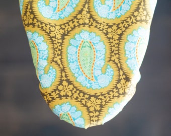Gouden Paisley strijkplankhoes, op maat gemaakte strijkplankhoes, gepersonaliseerd cadeau-idee, verjaardagscadeau, cadeau voor vrouwen, cadeau-idee op maat
