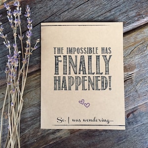 Funny Bridesmaid Card Bridesmaid Proposal. Finally! How to Ask Bridesmaid, Maid of Honor, Matron of Honor.  Funny Bridesmaid Card Proposal