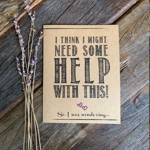 Personal Attendant Proposal Funny Bridesmaid Card. Funny Bridesmaid Proposal. Hai bisogno di aiuto con questo! Proposta di damigella d'onore. Wedding Planner