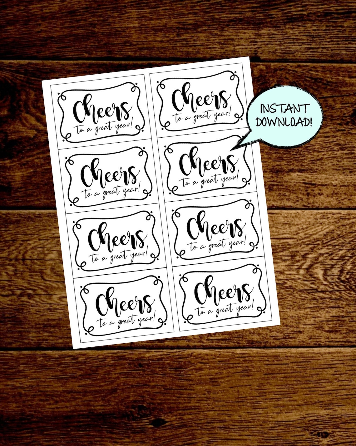 Cheers to a Great School Year. Cheers to a Great Year. End of - Etsy