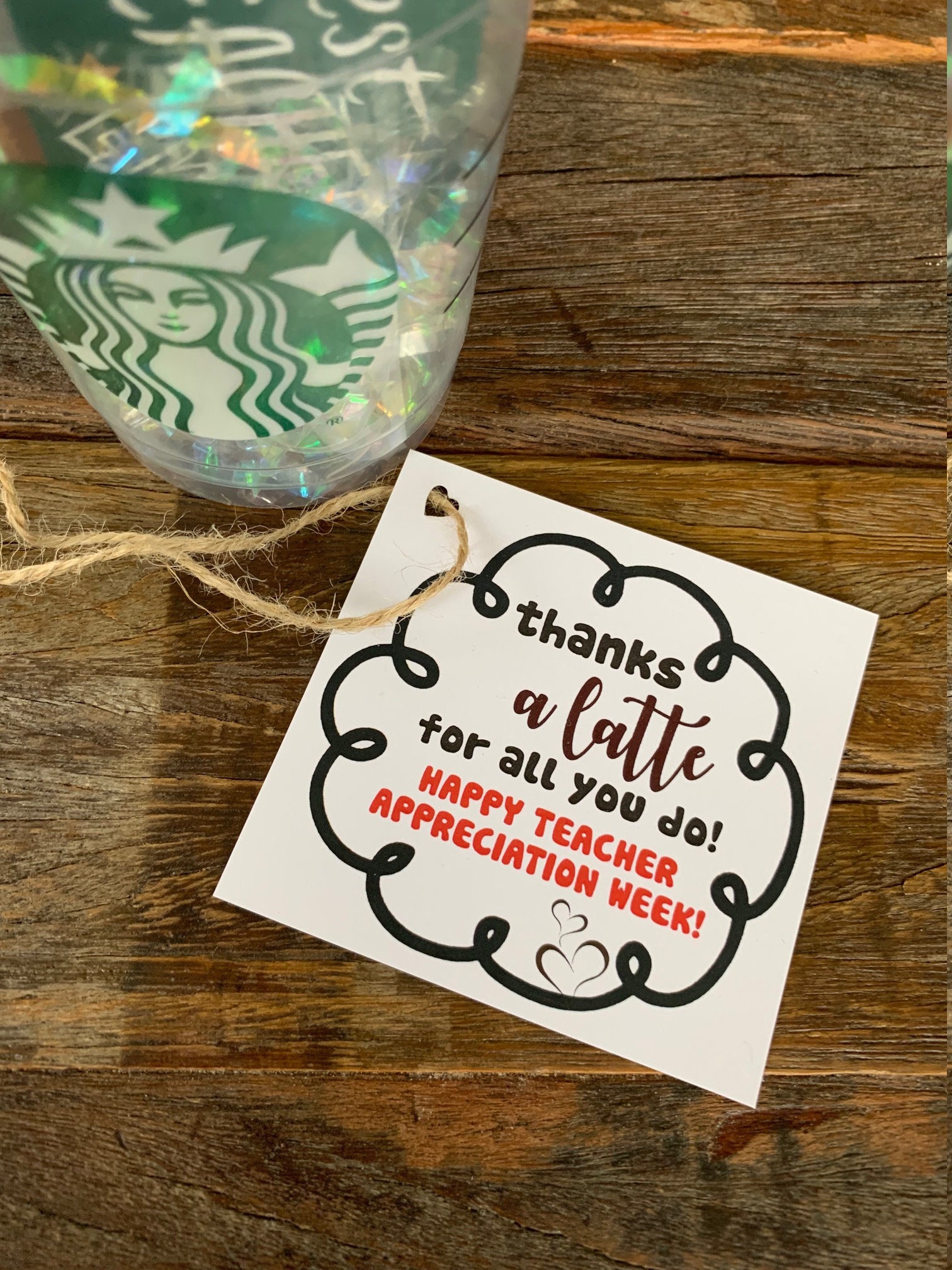 Teacher Appreciation Tags. Thanks a Latte for All You Do! Thanks a ...