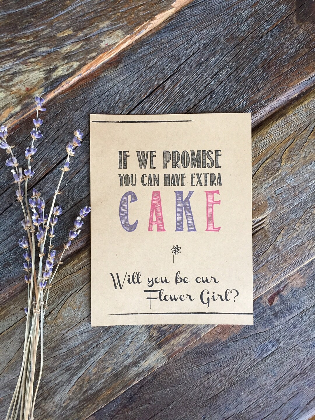 Flower Girl Gift. Flower Girl Proposal. How to Ask Flower Girl