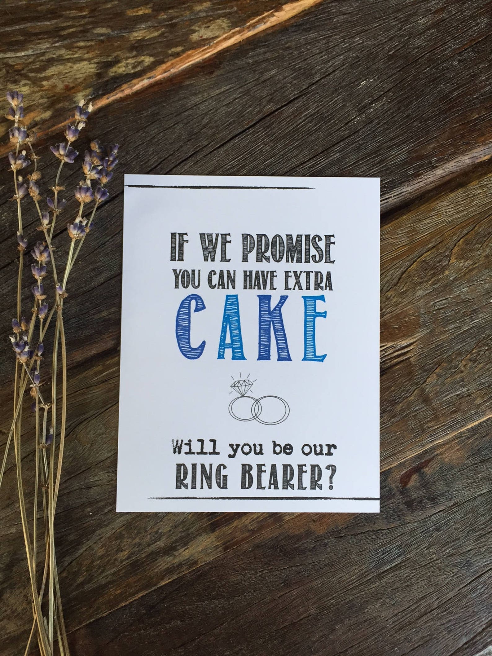 Ring Bearer Proposal. Ring Bearer Gift. Ring Bearer Invite. Etsy