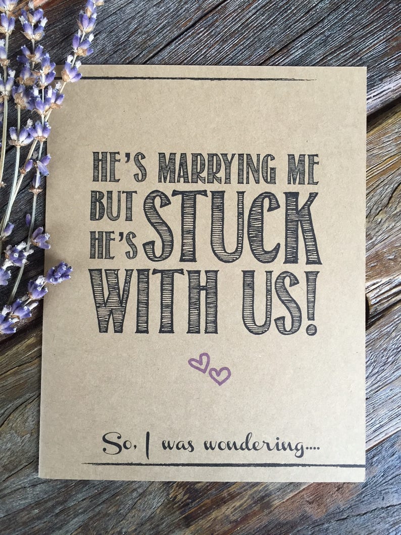 Bridesmaid Proposal Funny Maid of Honor Rustic Bridesmaid Etsy