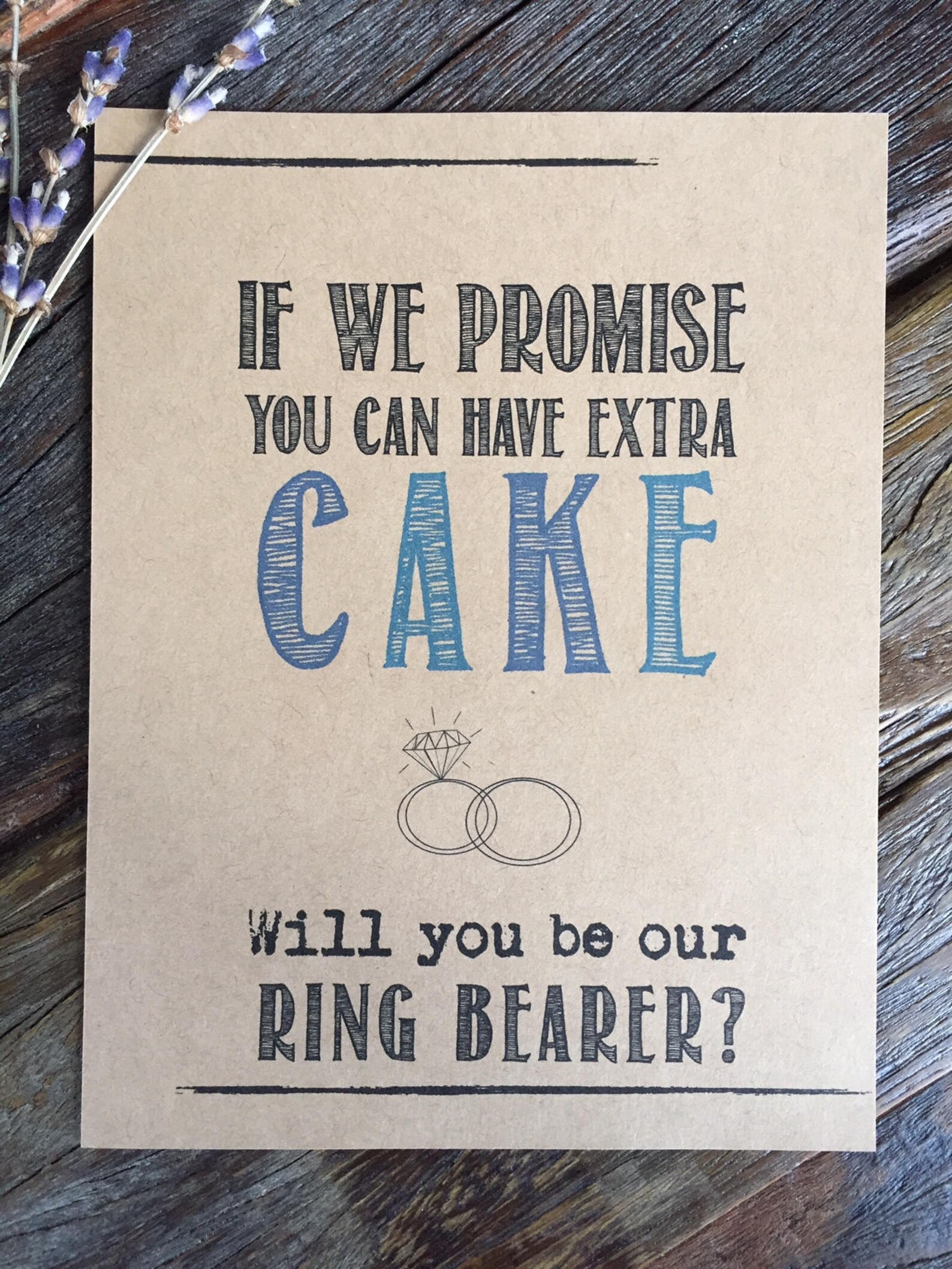Ring Bearer Proposal. Ring Bearer Gift. Ring Bearer Invite. Etsy