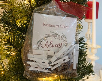 Names of Christ Christmas Advent Garland