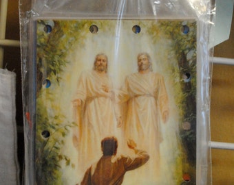 LDS Lacing Cards for Children, Set of 6, Car Games, Church Games, Quiet Activity