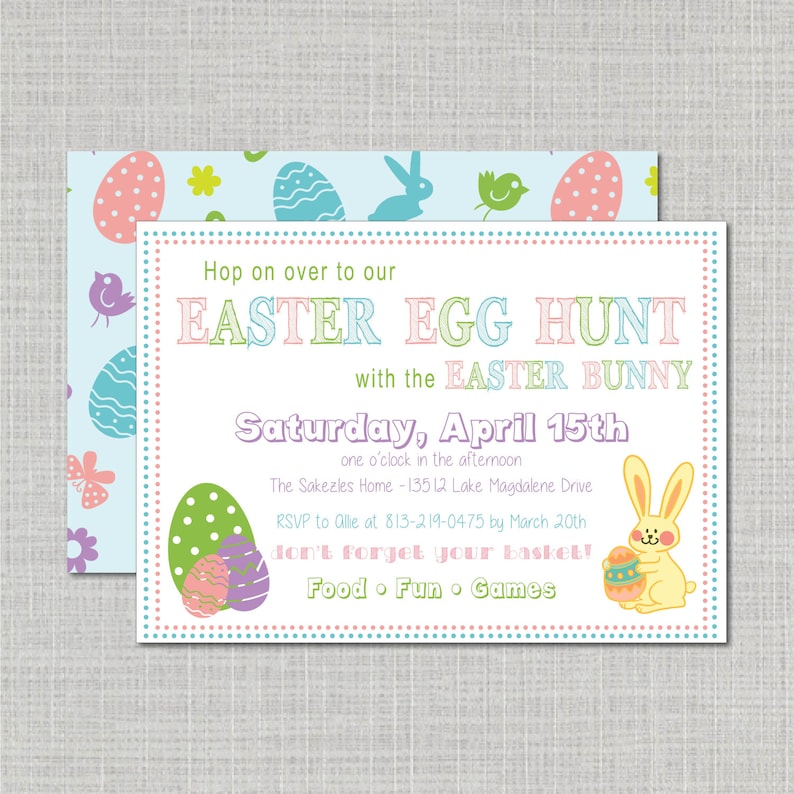 Easter Egg Hunt Invitation // Easter Egg Hunt Get together // Easter Invitation // Easter Bunny Celebration // Easter Celebration Invite // Printable Easter photograph relating to Easter Egg Hunt Invitations Free Printable named Easter Egg Hunt Invitation // Easter Egg Hunt Bash // Easter Invitation // Easter Bunny Occasion // Easter Celebration Invite // Printable Easter