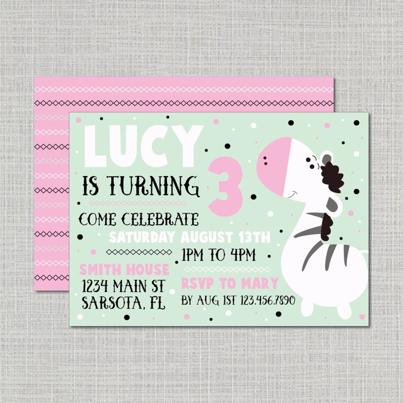 pre printed birthday invitations